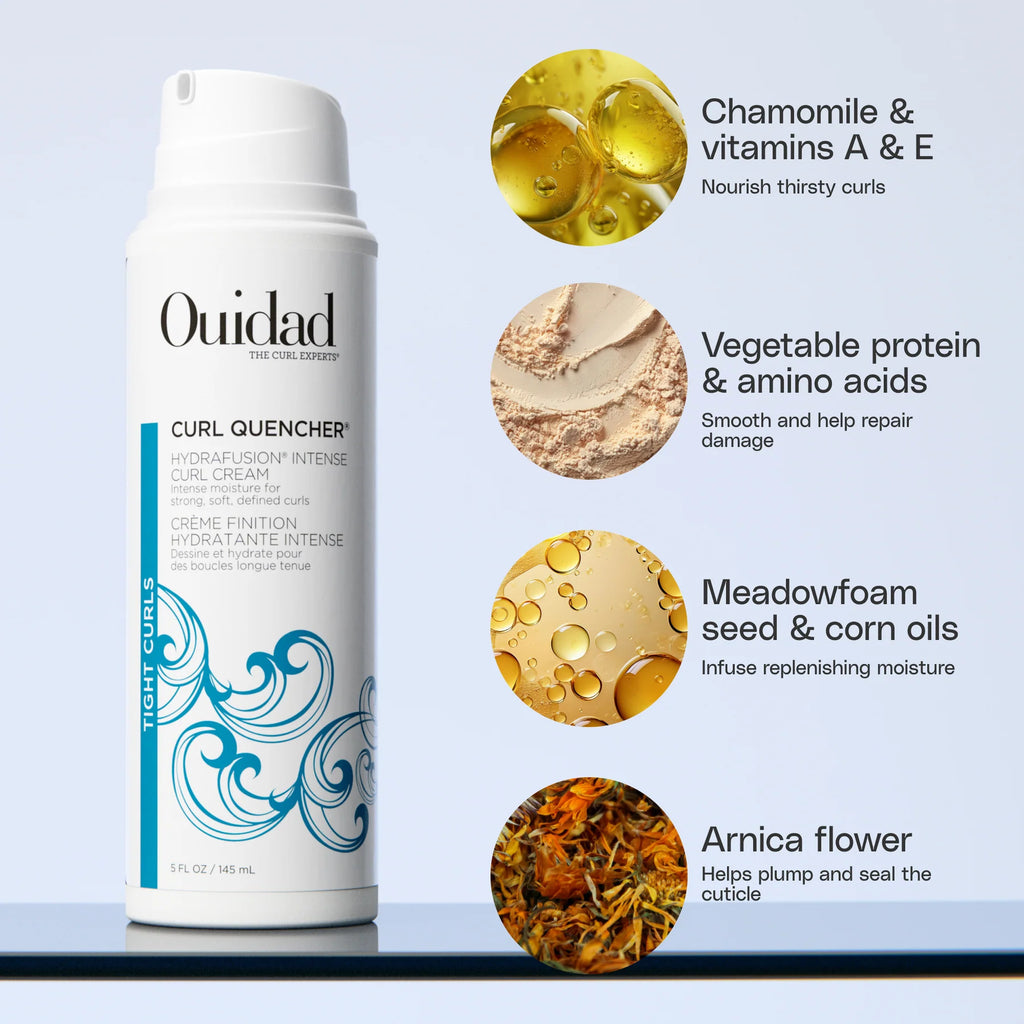 Ouidad Curl Quencher Hydrafuion Intenese Curl Cream 5 oz